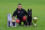 Chris spod Lazov 
FCI WORLD CHAMPION 2013, WUSV Universal Sieger, Slovakian Working Champion, IPO3, 2X WUSV
 Kkl 1